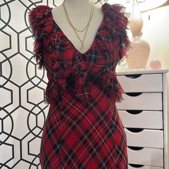 Free People Dresses & Skirts - Free people plaid maxi